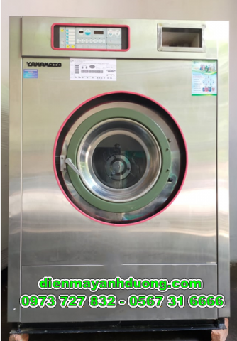 Máy giặt công nghiệp yamamoto 35kg nhật bãi